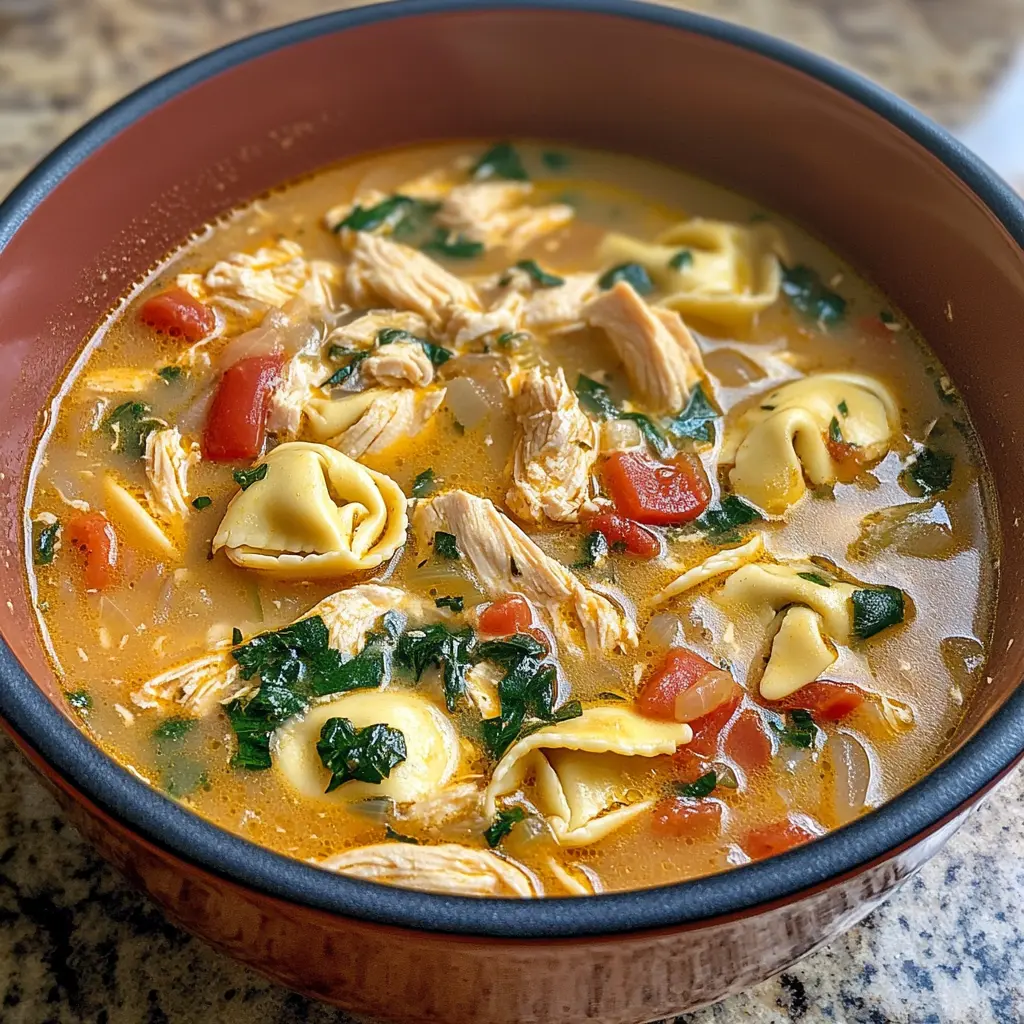 Warm up with this creamy Marry Me Chicken Tortellini Soup that's sure to steal hearts! Featuring tender chicken, savory tortellini, and a blend of rich spices, this comforting dish is perfect for cozy dinners or impressing guests. Save this recipe for a special occasion or a simple weeknight meal everyone will love!