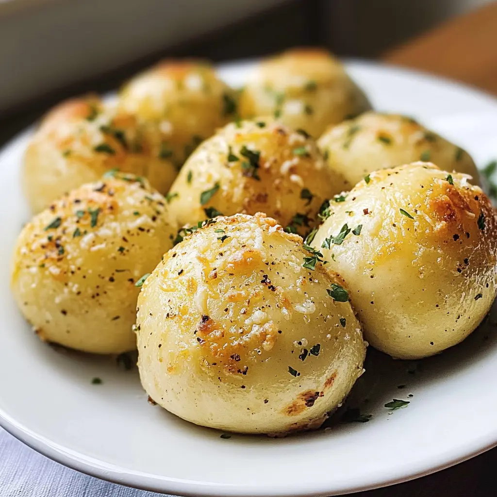 Get ready to treat your taste buds with these Cheesy Garlic Parmesan Bombs! These golden, buttery bites are bursting with gooey cheese and a delightful garlic flavor. Perfect for game nights, movie marathons, or any gathering, they’re sure to be a crowd-pleaser. Save this pin for an easy, irresistible snack idea that's always a hit!