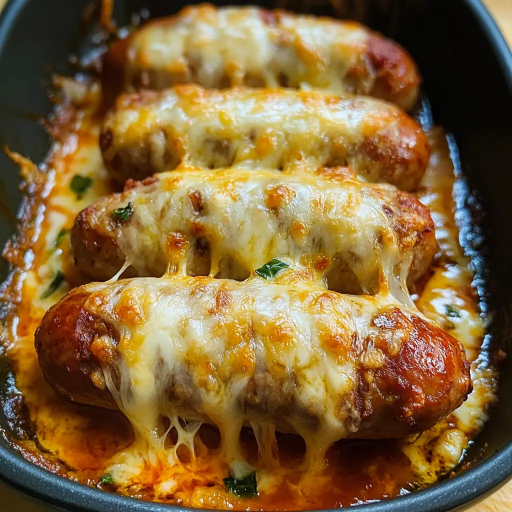 Get ready for a mouthwatering treat with these Cheesy Stuffed Italian Sausages! Juicy sausage links filled with melty cheese and zesty herbs bring the perfect blend of flavors for your next cookout or game day. Perfect for grilling or baking, this recipe is sure to impress friends and family. Save this pin for your next gathering!