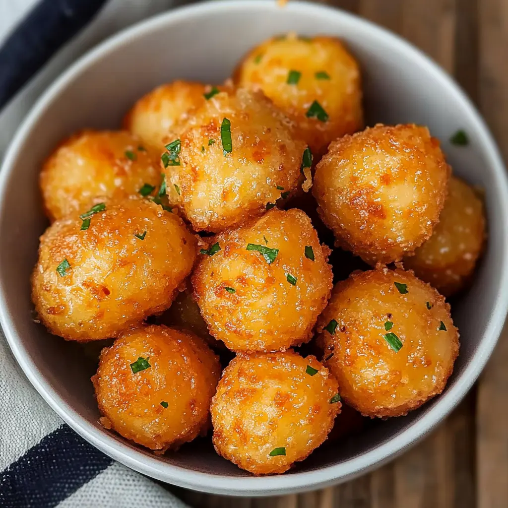 These Crunchy Garlic Potato Pops are a must-try for every snacking occasion! Bursting with flavor from garlic and herbs, these crispy bites will be the star of your next gathering. Perfect as an appetizer or a side dish, they add a fun twist to your meals. Save this recipe for your next dinner party or movie night!