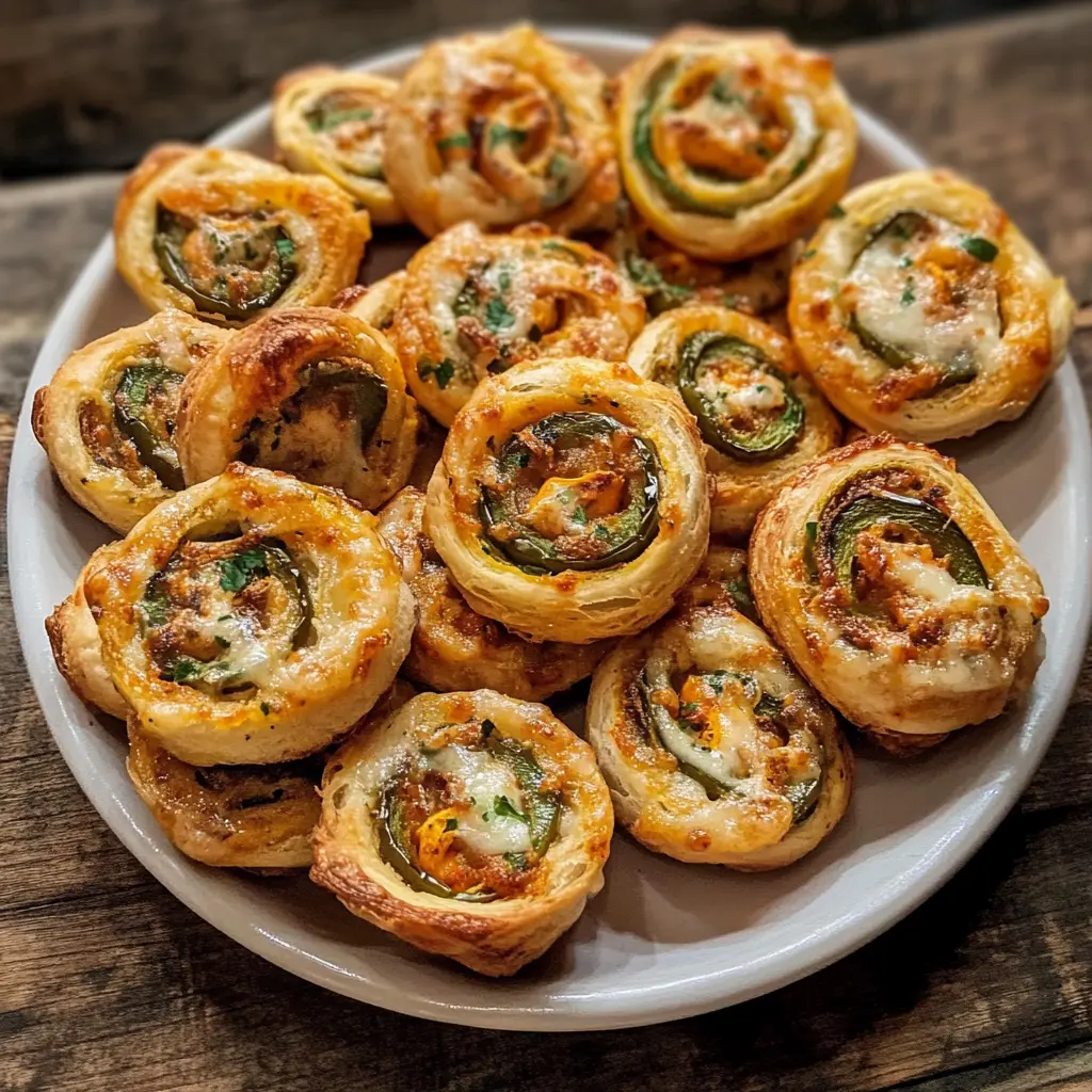 Spice up your snack game with these delicious Jalapeno Popper Pinwheels! Creamy cheese, bold jalapenos, and crispy bacon rolled in a tortilla make for a mouthwatering treat. Perfect for parties or movie nights, these easy-to-make bites are sure to please. Don't forget to save this recipe for your next gathering!