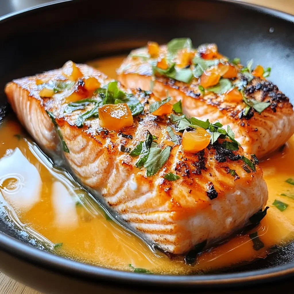 Fall in love with this Marry Me Salmon, a recipe bursting with flavor! This delightful dish features a rich cream sauce with sun-dried tomatoes and fresh herbs. Perfect for date night or a special family dinner. Save this recipe to impress your loved ones with a meal they'll never forget!