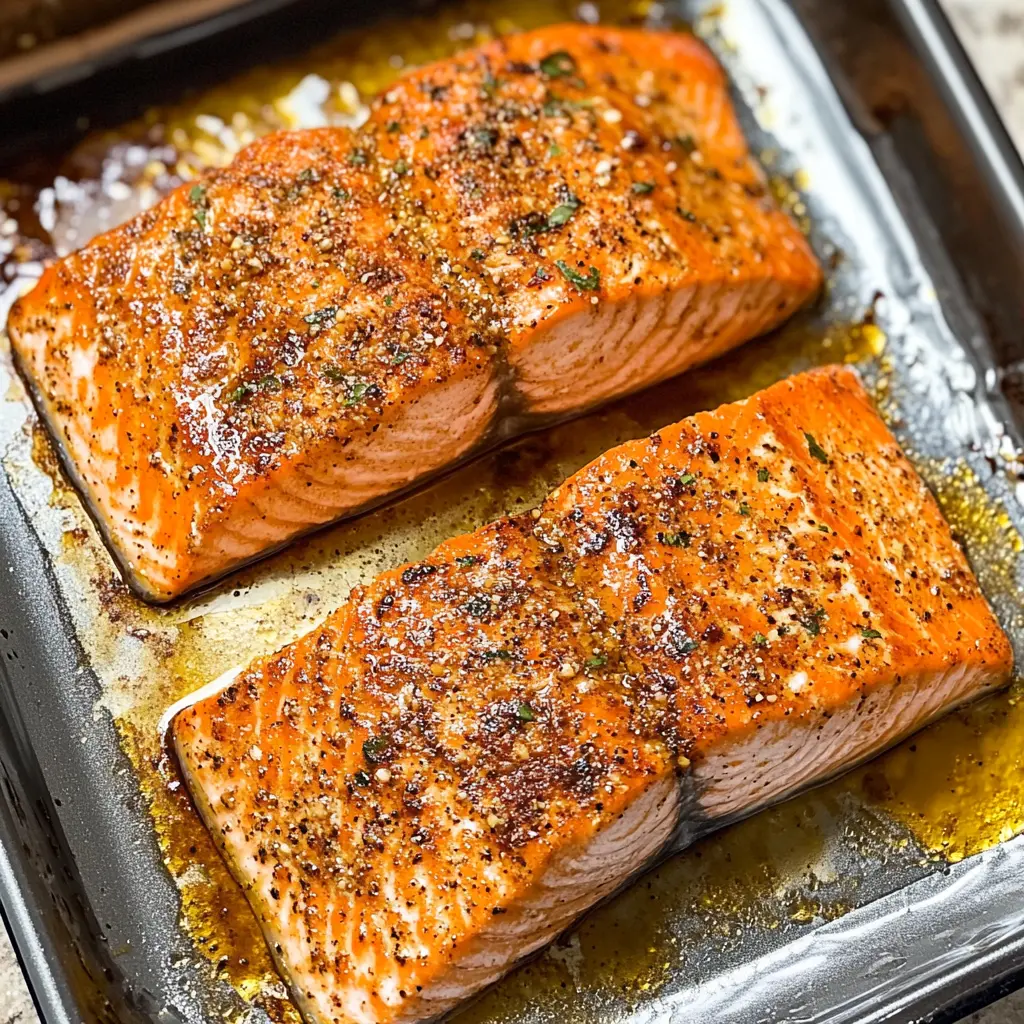 Looking for a simple and healthy dinner? This Oven Baked Salmon is super easy to prepare and packed with flavor! With tender, flaky fish coated in zesty lemon and herbs, it's a nutritious choice for any day of the week. Perfect for busy nights or special occasions. Don’t forget to save this recipe for a tasty meal that everyone will enjoy!