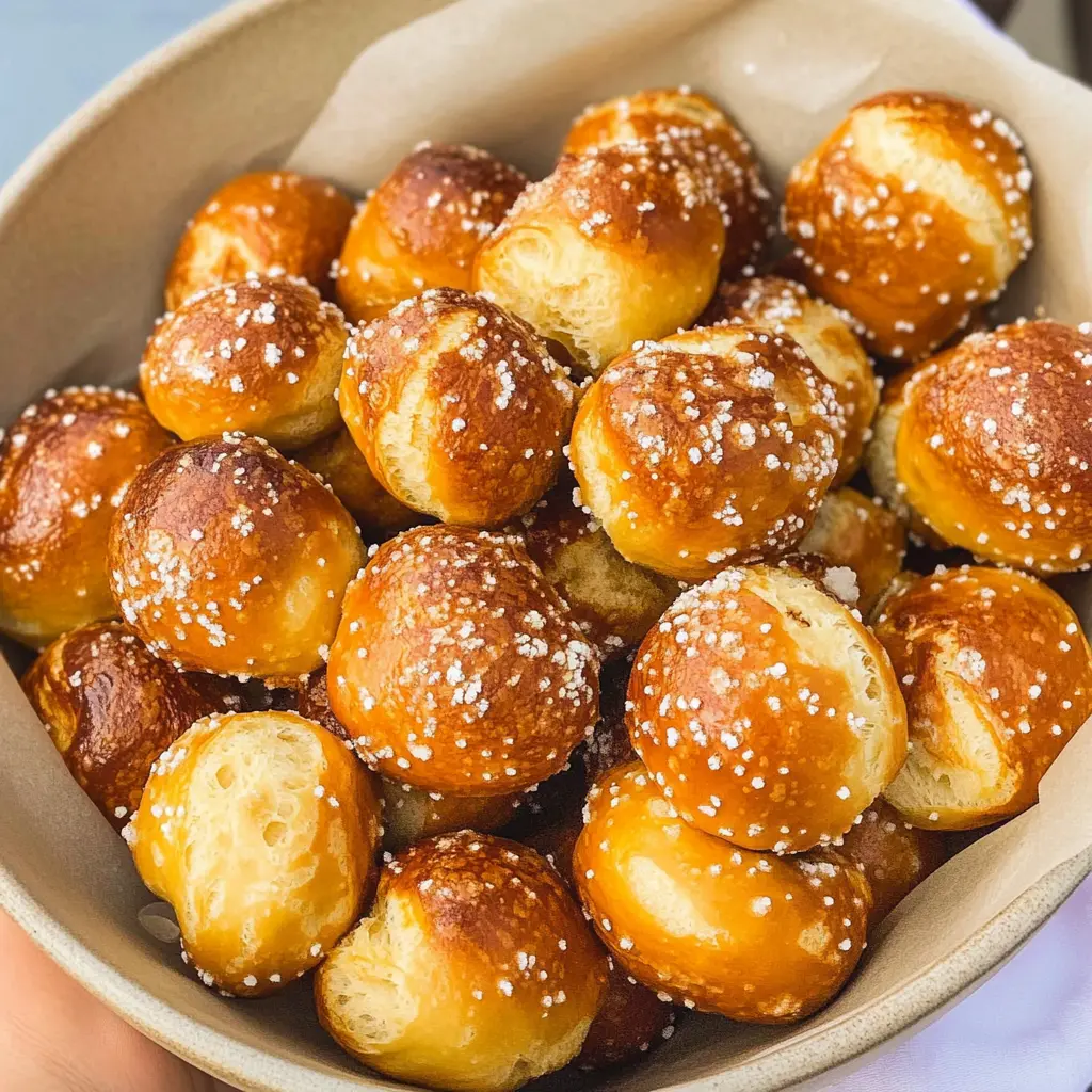 Get ready to transform your sourdough discard into delicious pretzel bites! These soft, chewy treats are perfect for snacking, packed with flavor, and incredibly easy to make. Ideal for game day or a family movie night, you'll want to save this recipe to impress your friends and enjoy a unique twist on traditional pretzels!