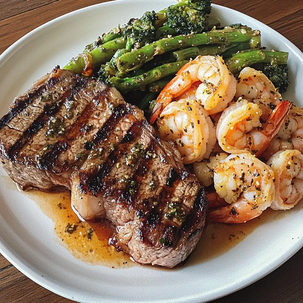 Treat yourself to a delicious Steak and Shrimp Dinner that’s perfect for any occasion! This mouthwatering dish features juicy steak paired with tender shrimp, all cooked to perfection with savory seasonings. It’s great for date nights or special celebrations. Save the recipe now and impress your guests with this delightful meal!