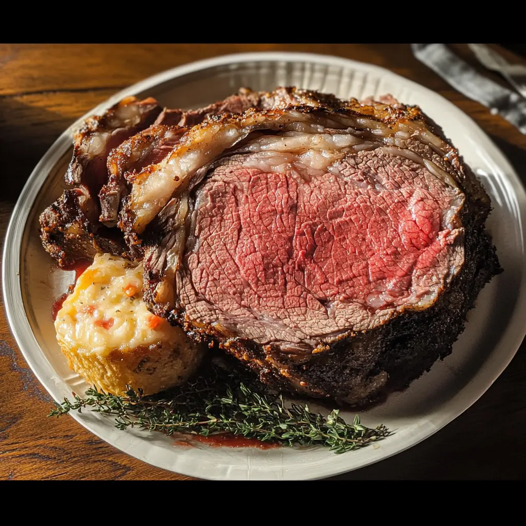 Treat yourself to a comforting dinner with Texas Roadhouse-style Prime Rib! This tender and juicy cut is seasoned to perfection and slow-cooked for irresistible flavor. Perfect for family gatherings, special occasions, or a cozy night in. Don't forget to save this recipe for your next delicious meal, and impress your loved ones with restaurant-quality cuisine!