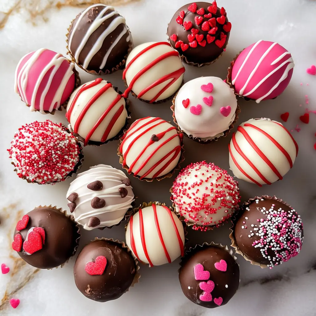 Treat your loved one to these delightful Valentine's Day Truffles! Made with rich chocolate and your choice of flavorful fillings, these irresistible bites make the perfect sweet surprise. Easy to customize for your favorite tastes, they’re ideal for gifting or sharing. Save this recipe for your next romantic occasion or any sweet celebration!