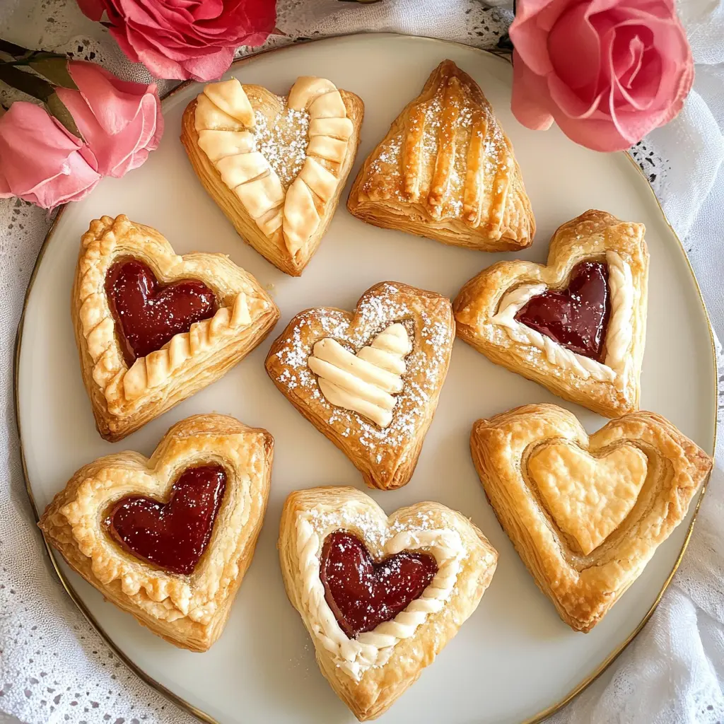 Treat yourself to these delightful Vegan Love Letter Pastries that are both light and flavorful! Made with flaky pastry and filled with a sweet and fruity center, they are perfect for any occasion. Share them with loved ones or enjoy them as a special snack. Save this recipe now to impress your friends at your next gathering!