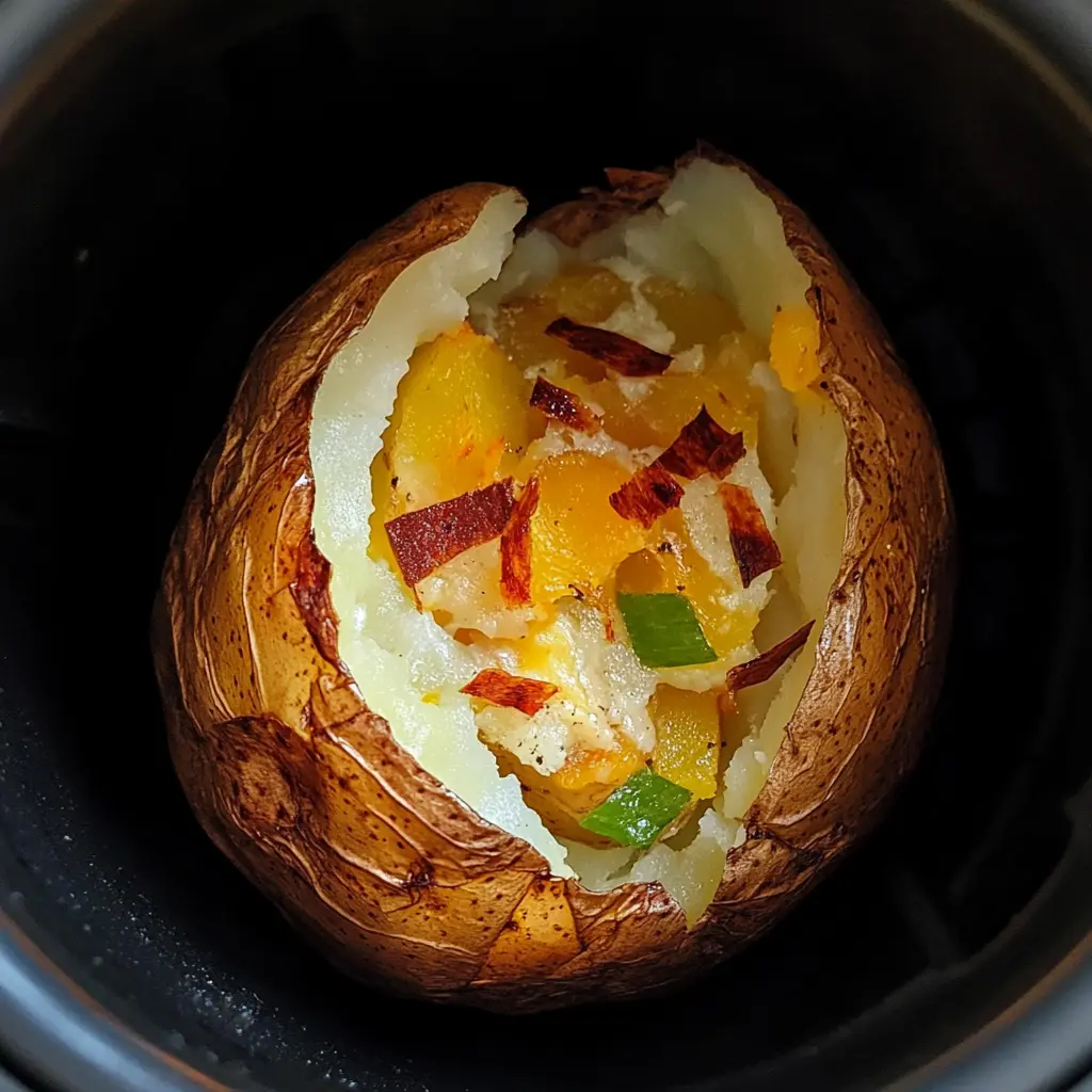 Enjoy perfectly crispy Air Fryer Baked Potatoes with a fluffy inside! This quick and easy recipe uses just a few simple ingredients to create a delicious side dish or snack. Ideal for busy weeknights or weekend gatherings, these spuds are ready in no time. Save this recipe for a comforting, satisfying treat anytime!