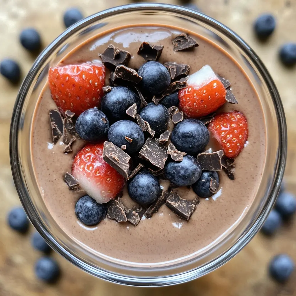 Craving a delicious and nutritious treat? This Chocolate Protein Pudding is your answer! Packed with rich chocolate flavor and high in protein, it makes for a perfect snack or dessert. Made with simple ingredients, it's quick to whip up. Save this recipe to enjoy a guilt-free indulgence any time, whether for post-workout recovery or a late-night snack!