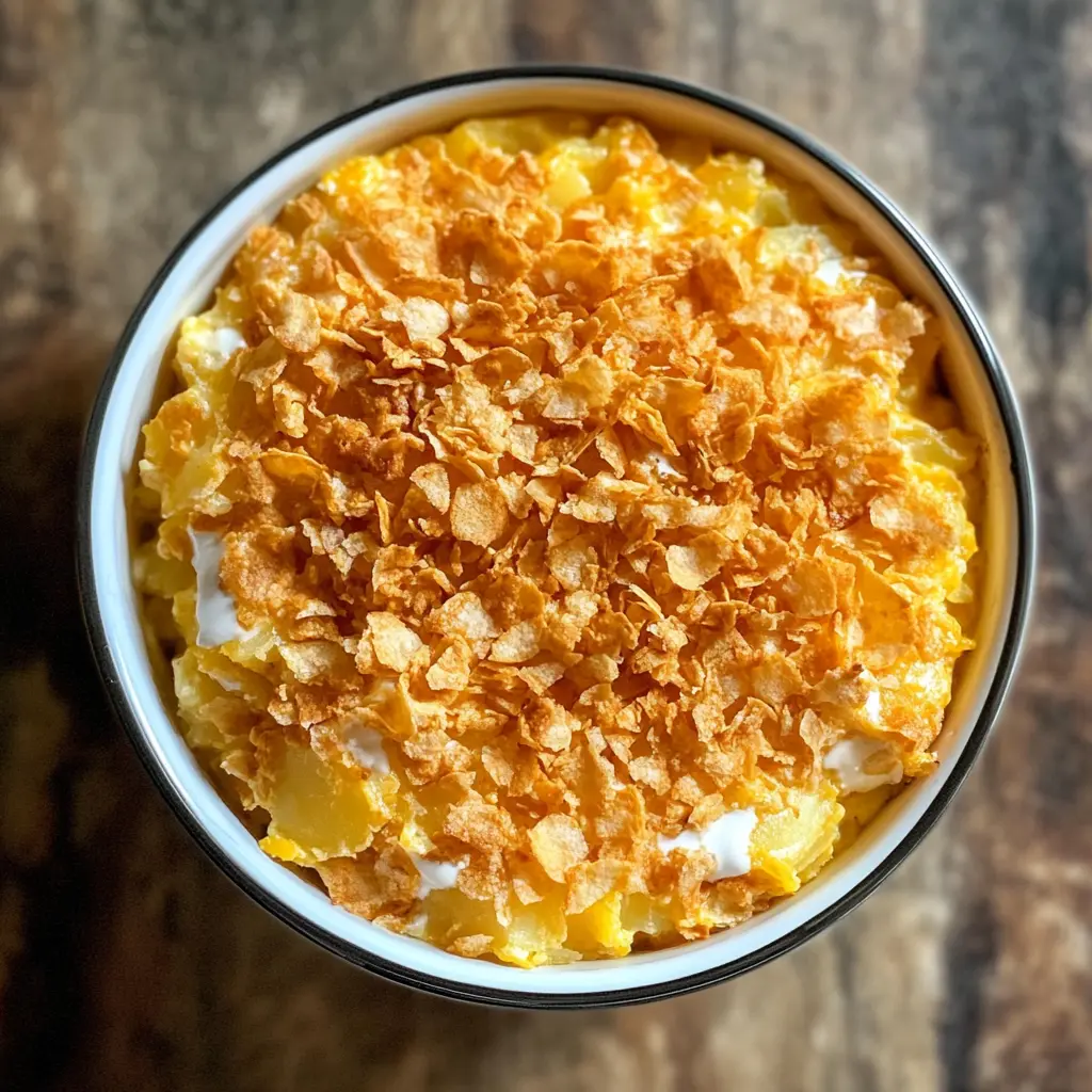 Comforting and delicious, Funeral Potatoes are the ultimate crowd-pleaser! This creamy, cheesy potato casserole is made with simple ingredients like hash browns, sour cream, and cheddar cheese. Perfect for potlucks or family gatherings, this dish brings everyone together. Pin this recipe for an easy side that will always be a hit!