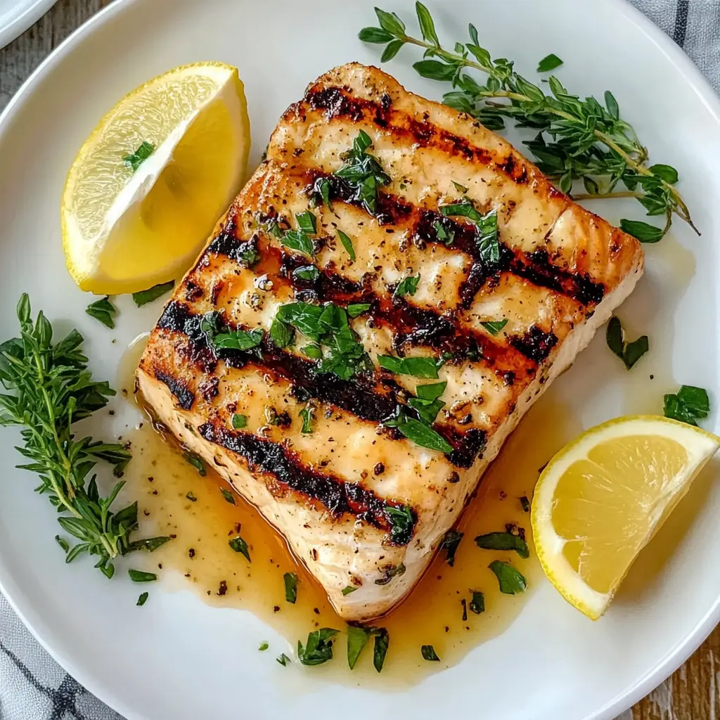 Fire up the grill for a scrumptious, healthy grilled swordfish recipe! This dish features tender, flaky swordfish marinated in zesty lemon and garlic, perfect for a light summer dinner. Packed with omega-3s and bursting with flavor, it’s an excellent choice for outdoor gatherings or any weeknight meal. Save this quick and delicious recipe for your next cookout!