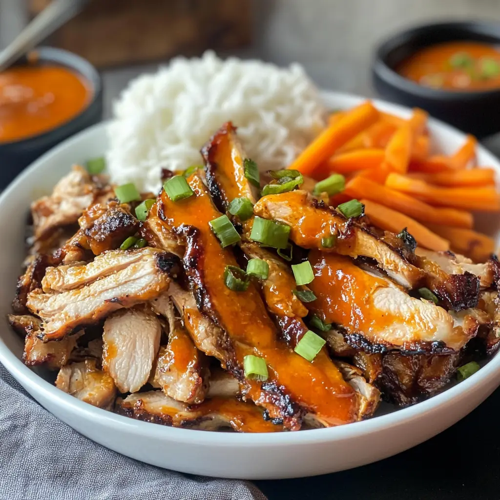 Transform your leftover rotisserie chicken into a delicious Korean BBQ feast! This quick and easy recipe combines tender chicken with a sweet and tangy BBQ sauce that’s bursting with flavor. Perfect for weeknight dinners or meal prep, it’s a tasty way to enjoy a favorite cuisine. Save this recipe for a hassle-free, mouthwatering experience any night!