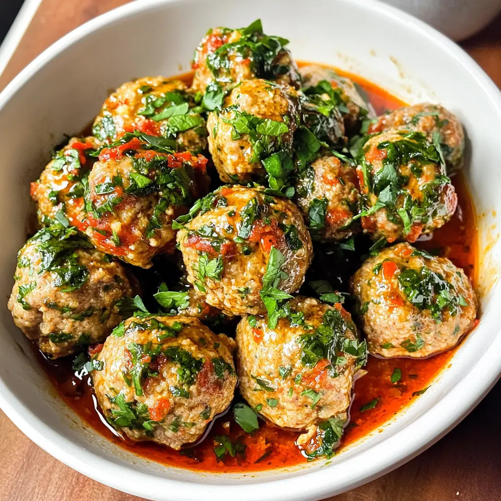 Looking for a tasty twist on a classic? These Juiciest Turkey Meatballs are packed with flavor and stay tender every time! Made with lean turkey, fresh herbs, and a hint of garlic, they are perfect for any meal. Whether you serve them with pasta, in a sub, or on their own, you'll keep coming back for more. Save this recipe for your next family dinner or game day gathering!