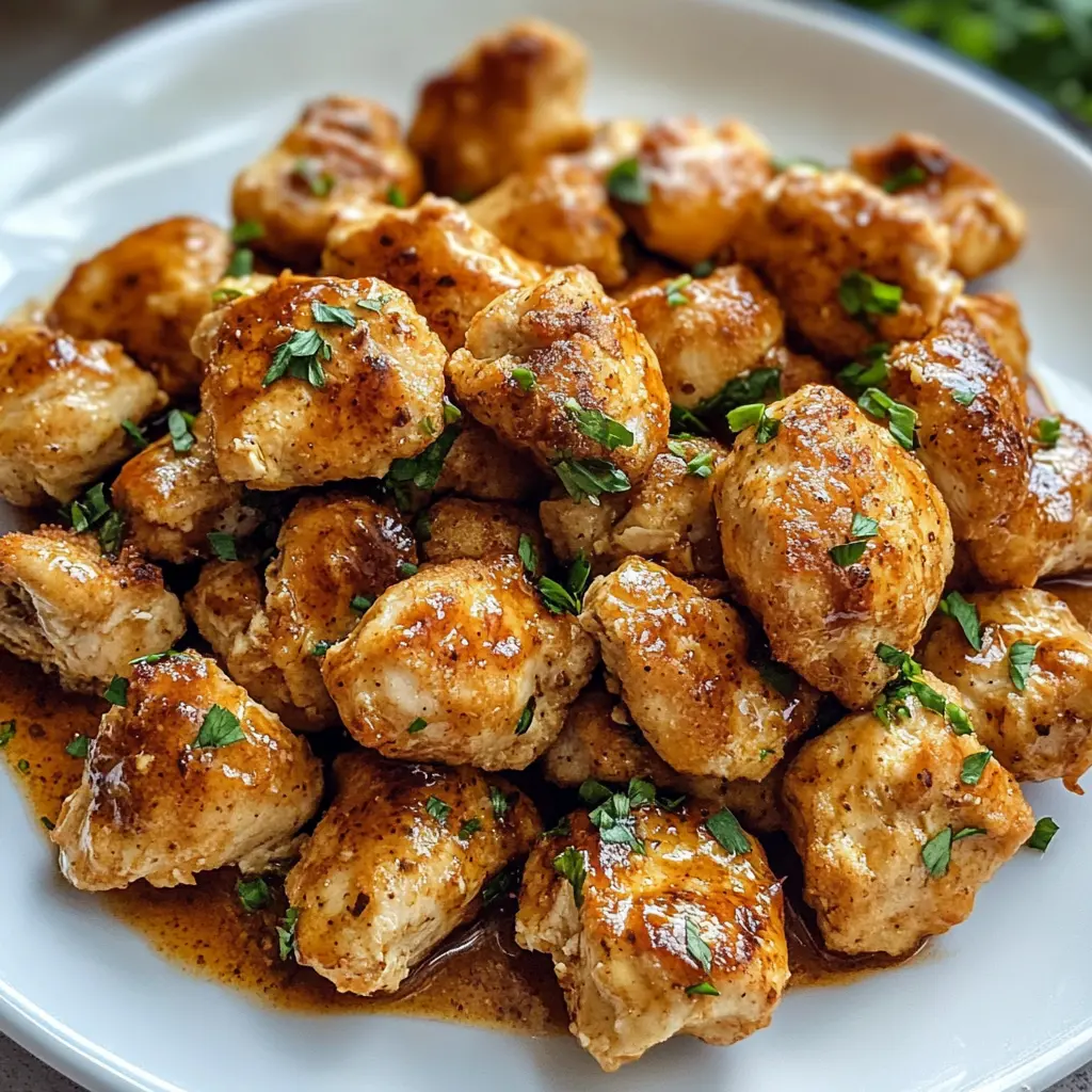 Looking for a quick and tasty dinner idea? Try these BEST Baked Chicken Bites! Juicy chicken pieces coated in a crispy, flavorful topping make for a perfect family meal. Pair them with your favorite dipping sauce for even more fun! Save this recipe for busy weeknights or game day snacks!