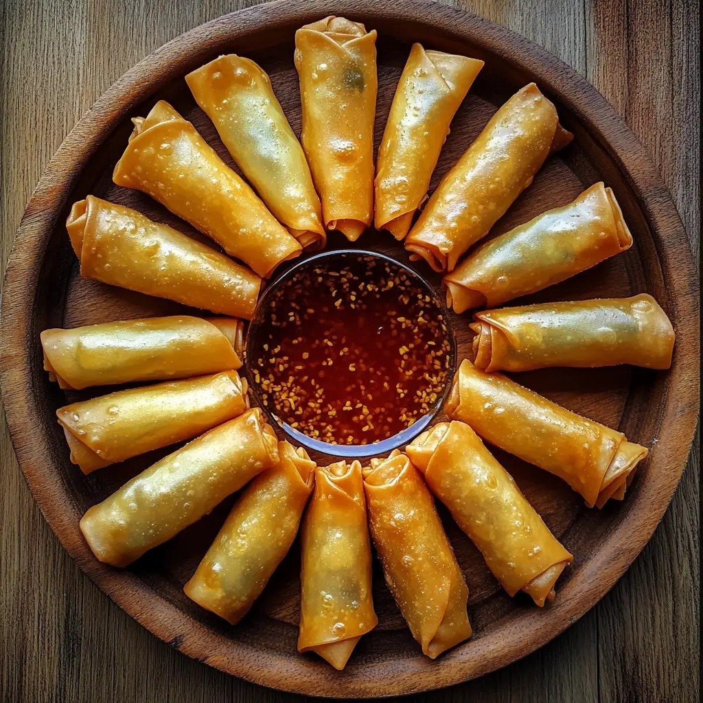 Crispy Egg Rolls, also known as Chinese Spring Rolls, are your go-to snack for any gathering! Stuffed with a delicious mix of veggies and spices, these crunchy delights are perfect for dipping in sweet and sour sauce. Whether it's game day or a family dinner, save this recipe to create a crowd-pleaser everyone will love!