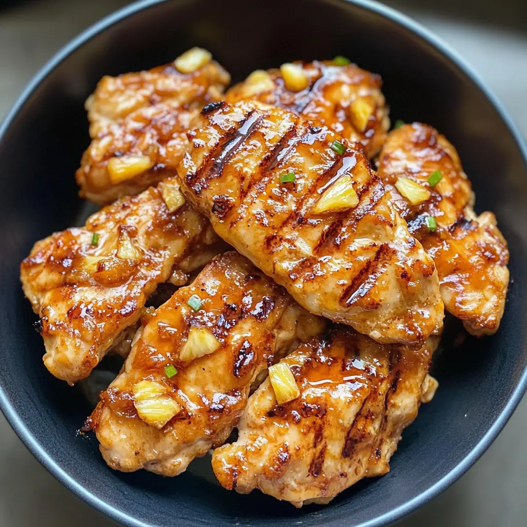 This Whiskey Pineapple Chicken recipe is a delicious blend of sweet and savory flavors that will excite your taste buds! Juicy chicken is marinated in a zesty whiskey and pineapple sauce. Perfect for weeknight dinners or weekend gatherings, this dish is sure to impress family and friends. Save this recipe now for a quick and tasty meal on any occasion!