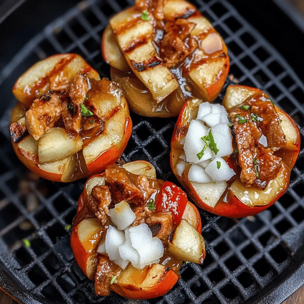 Sweeten your grill time with Bloomin' Grilled Apples! These juicy apples are sliced and stuffed with cinnamon and sugar, then grilled to perfection for a delightful caramelized finish. Perfect for dessert or a fun summer treat, this recipe will impress your family and friends. Save it now and elevate your next BBQ or gathering!
