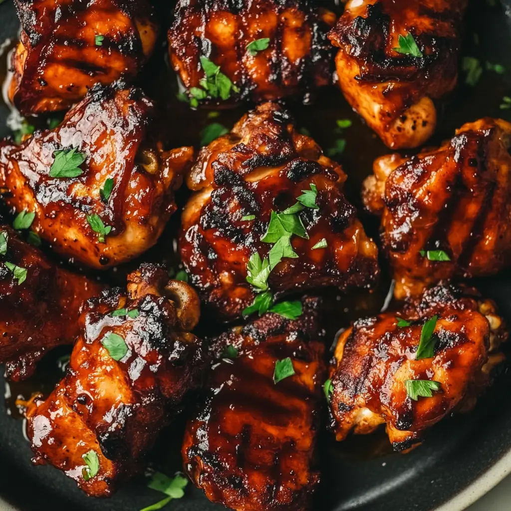 Get ready to enjoy tender, juicy chicken thighs with a delicious caramelized BBQ glaze! This oven-baked recipe is perfect for busy weeknights or weekend gatherings. Made with simple ingredients, it’s the ultimate comfort meal that will have everyone asking for seconds. Don’t forget to save this easy recipe for your next family dinner!