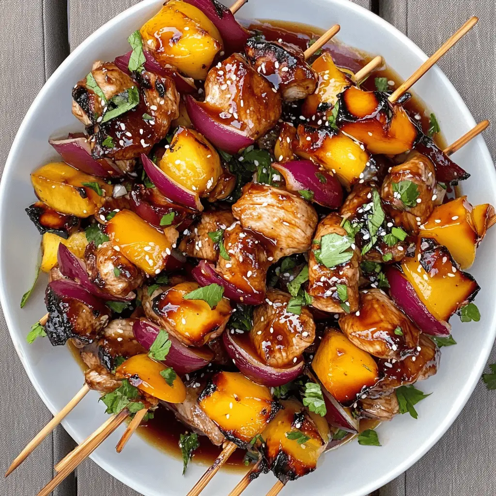 Delight in the flavor of these Easy Grilled Teriyaki Chicken Kabobs! Made with juicy chicken, colorful veggies, and a sweet teriyaki glaze, they’re perfect for a summer cookout or a simple weeknight dinner. Save this recipe for a quick and tasty dish that everyone will love!