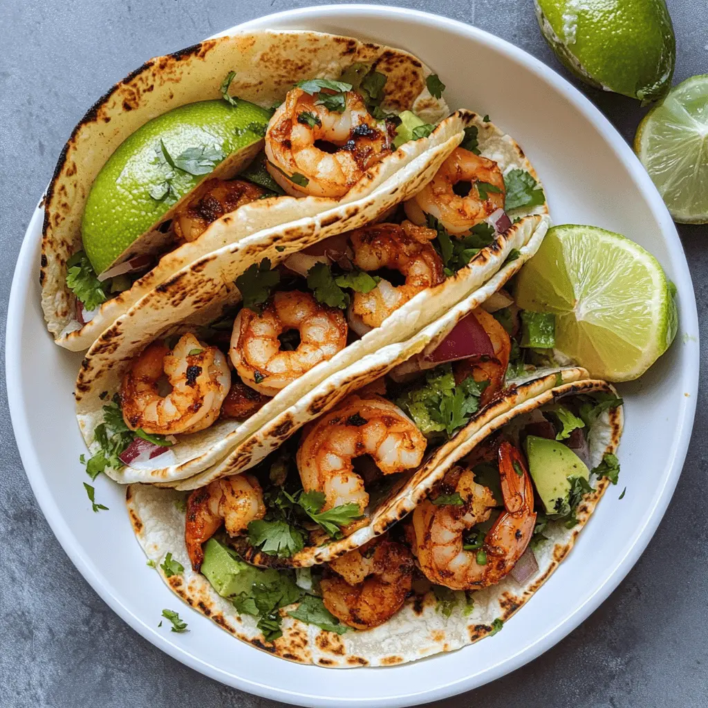 These Easy Shrimp Tacos are perfect for a quick weeknight dinner! Loaded with tender shrimp, fresh veggies, and zesty lime, they bring a burst of flavor to your table. Plus, they're ready in just 30 minutes! Save this recipe for your next taco night or casual gathering. You won't want to miss out on these delightful bites!