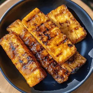 Get ready to add a burst of sweetness to your summer BBQs with this Grilled Caramelized Brown Sugar Pineapple recipe! With its juicy slices and a rich caramelized finish, this treat is perfect for desserts or as a side dish. Save this easy recipe for your next gathering and delight your guests with an unforgettable flavor experience!