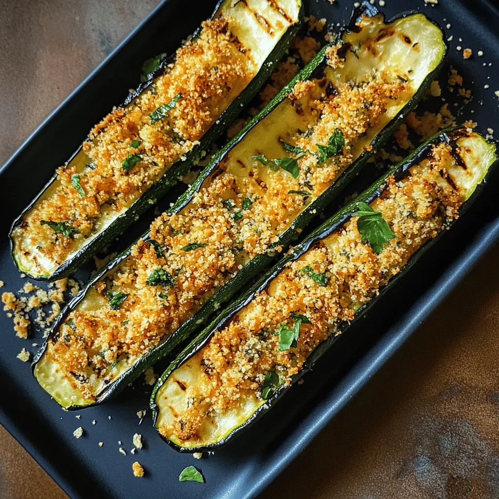 Looking for a quick and tasty side dish? This grilled zucchini with Parmesan is the perfect addition to any meal! With its tender texture and cheesy flavor, it's sure to impress. Ideal for summer barbecues or weeknight dinners, save this recipe to enjoy perfectly grilled veggies anytime!
