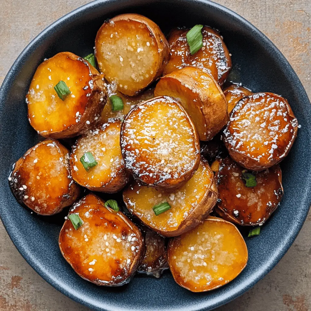 Get ready to enjoy the perfect blend of earthy miso and sweet potatoes in this delicious recipe. These Miso Glazed Melting Sweet Potatoes are tender, flavorful, and easy to make, making them a fantastic side dish for any meal. Save this recipe for your next family dinner or holiday gathering—everyone will love the unique taste!