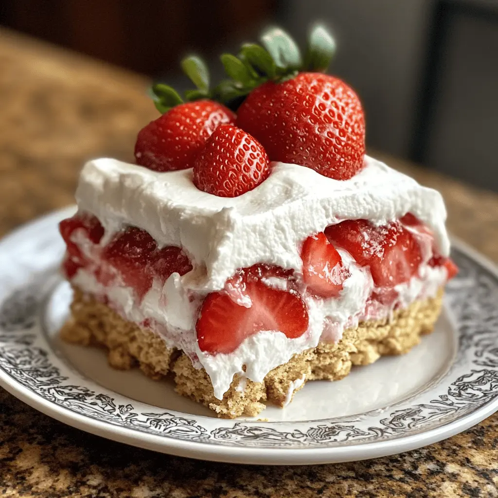 This no-bake Strawberry Icebox Cake is the perfect summer treat! With layers of fluffy whipped cream and fresh strawberries, it’s not just delicious but also super easy to make. Ideal for picnics, gatherings, or a sweet snack at home, save this recipe to impress your friends and family with a refreshing dessert that everyone will love!