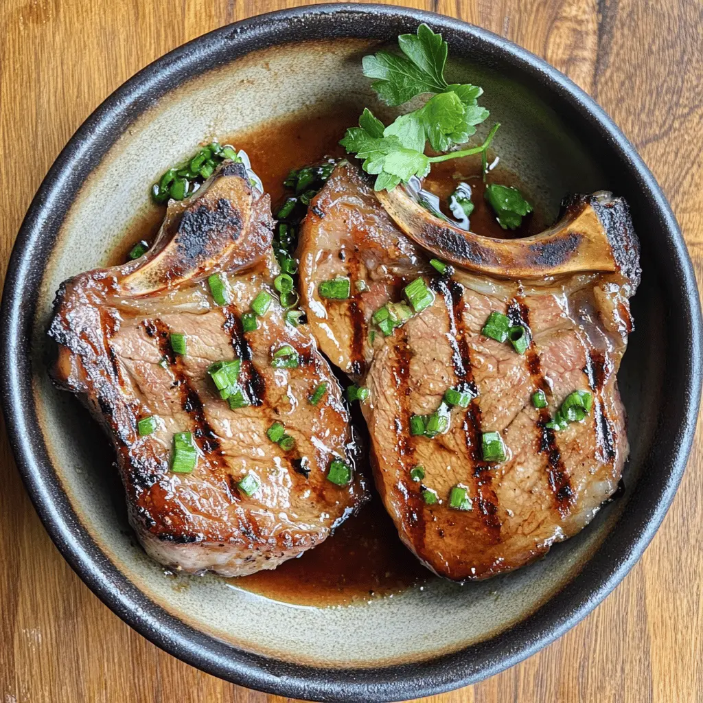 Get ready to elevate your pork chops with this mouthwatering marinade! Made with simple, flavorful ingredients, this marinade infuses your pork with a delicious blend of herbs and spices. Perfect for grilling or baking, it's the easy way to achieve tender, juicy meat every time. Save this recipe for your next family dinner or BBQ and impress your guests!